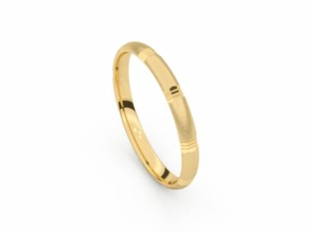 Aurodesign Trouwring - 18kt Geelgoud | Auro Design Ring