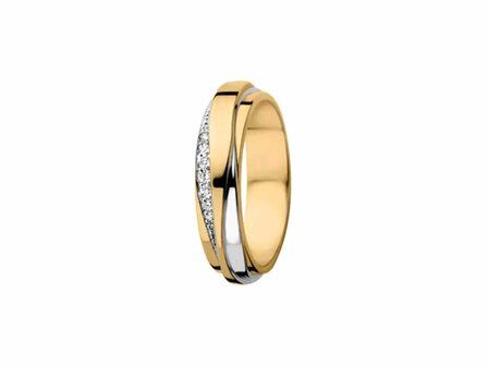 Aurodesign Trouwring - 18kt Bicolor | Auro Design Ring