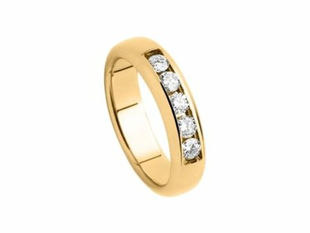 M&eacute;moire Trouwring - 18kt Geelgoud | Auro Design Ring