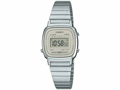 CASIO Vintage - Metal-Resin-Chrom&eacute;-messing