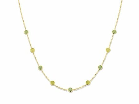 Collier-Halsketting - 18kt Geelgoud | Swing 18k Jewels