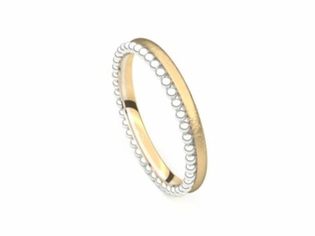 Aurodesign Trouwring - 18kt Bicolor | Auro Design Ring