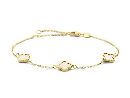 Armband met kleurstenen - 18kt Geelgoud | Swing 18k Jewels