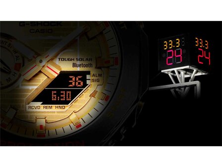 Horloge G-shock Solar Wave - Rubber | Casio