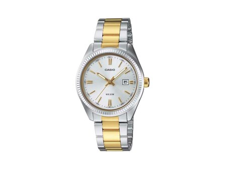 CASIO Collection Women - Bicolor Staal-Plaqu&eacute; / PVD