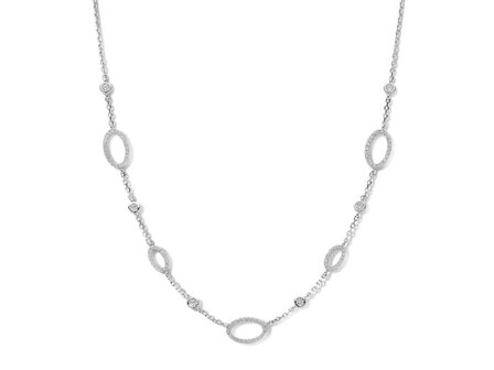 Collier-Halsketting - Naiomy (AG) Zilver