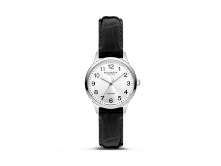 RODANIA SWISS MADE DAMES - Edelstaal+Leer | Rodania 1930 Swiss Made