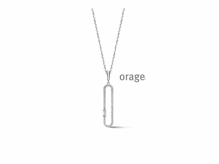 Hanger met Ketting - Orage Silver Jewellery | (Ag) Orage Zilver