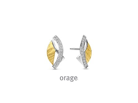 OORBEL ZILVER ZIRCONIA - Orage Silver Jewellery | (Ag) Orage Zilver