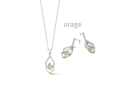 Hanger met Ketting - Orage Silver Jewellery | (Ag) Orage Zilver