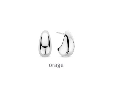 Oorbellen - Orage STEEL Jewellery | (Ag) Orage Zilver