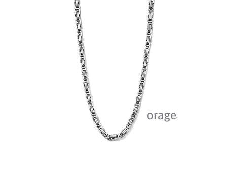 Koningsketting - Orage STEEL Jewellery | (Ag) Orage Zilver