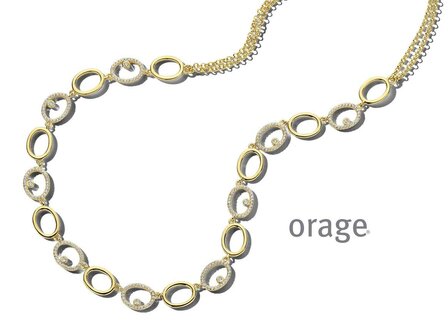 COLLIER ZIRCONIA - Orage Juwelen | (Ag) Orage Zilver