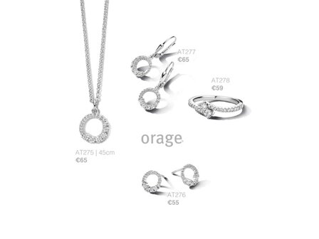 Hanger met Ketting - Orage Silver Jewellery | (Ag) Orage Zilver