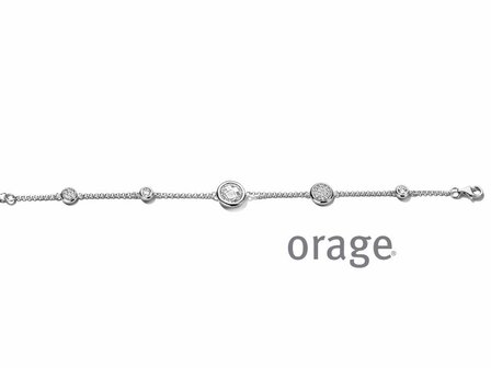 ARMBAND ZIRCONIA - Orage Silver Jewellery | (Ag) Orage Zilver