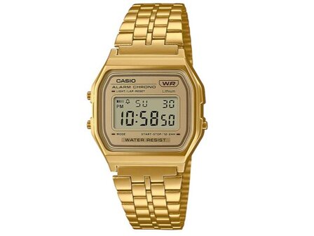 CASIO Vintage - Metal-Resin-Chrom&eacute;-messing