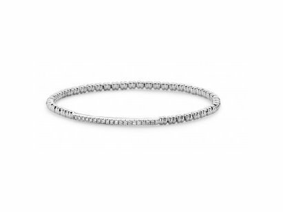 Armband met Briljant - 18kt Witgoud | COLLECTION VANSCHOENWINKEL