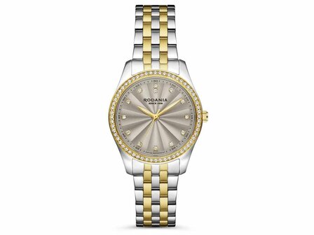 RODANIA SWISS MADE DAMES - Bicolor Staal-Plaqu&eacute; / PVD | Rodania 1930 Swiss Made