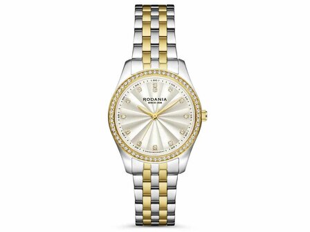 RODANIA SWISS MADE DAMES - Bicolor Staal-Plaqu&eacute; / PVD | Rodania 1930 Swiss Made
