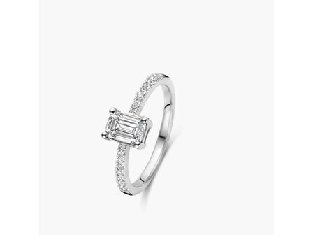 Lab Grown Diamond Solitair - 18kt Witgoud | Lab Grown Collection VS