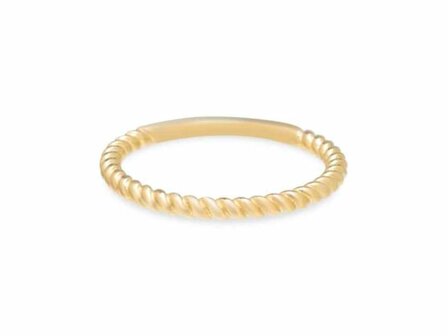 RING ZIRCONIA - 18kt Geelgoud | Swing 18k Jewels