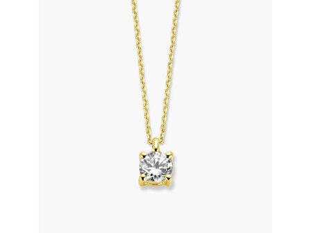 Lab Grown solitairketting  - 18kt Geelgoud | Lab Grown Collection VS