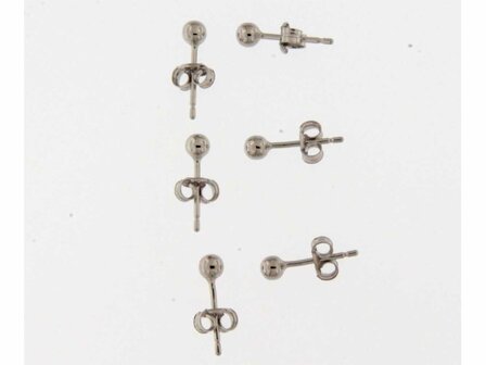 Oorbellen - 18kt Witgoud | COLLECTION VANSCHOENWINKEL