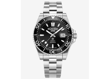 ROAMER WATCHES MEN MEC. - Edelstaal massief