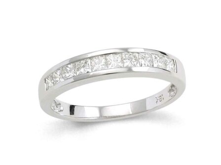 Ring alliance briljant - 18kt Witgoud | COLLECTION VANSCHOENWINKEL