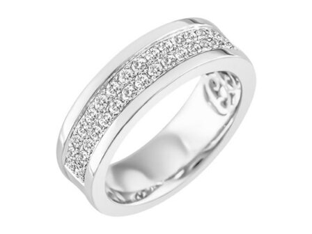 Ring alliance briljant - 18kt Bicolor | COLLECTION VANSCHOENWINKEL