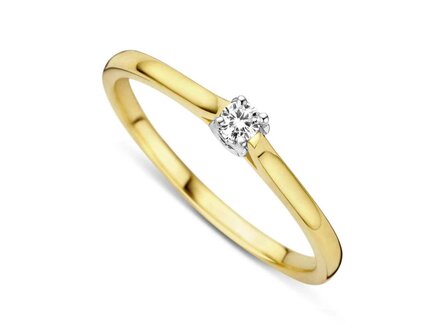 Ring Solitaire briljant - DULCI NEA 18K | DULCI NEA JEWELS