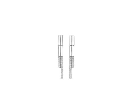 OORBEL AFHANGER ZIRCONIA - Naiomy (AG) Zilver