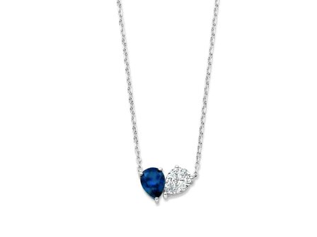 KETTING MET HANGER - Naiomy (AG) Zilver