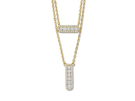 KETTING MET HANGER - Naiomy (AG) Zilver