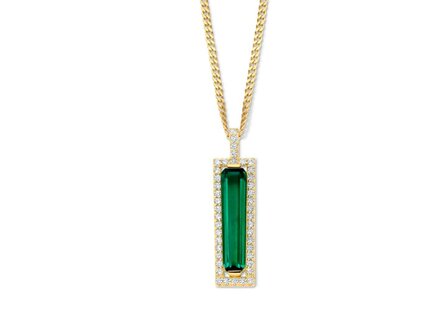 KETTING MET HANGER - Naiomy (AG) Zilver