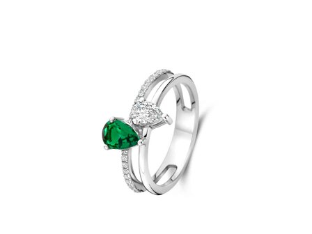 RING ZIRCONIA - Naiomy (AG) Zilver