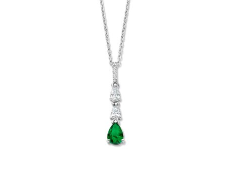 KETTING MET HANGER - Naiomy (AG) Zilver
