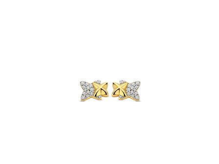 Oorbellen zirconia - Naiomy (AG) Zilver