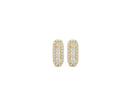 Oorbellen zirconia - Naiomy (AG) Zilver