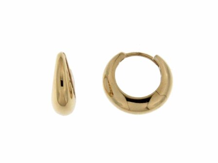Oorbellen creolen - 18kt Geelgoud | COLLECTION VANSCHOENWINKEL