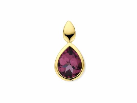 Hanger Kl.steen-Brilj - 18kt Geelgoud | COLLECTION VANSCHOENWINKEL