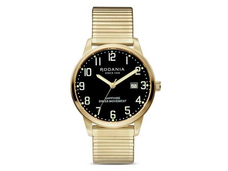 RODANIA SWISS MADE HEREN - Bicolor Staal-Plaqu&eacute; / PVD | Rodania 1930 Swiss Made