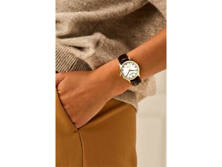 RODANIA SWISS MADE DAMES - Edelstaal+Leer | Rodania 1930 Swiss Made