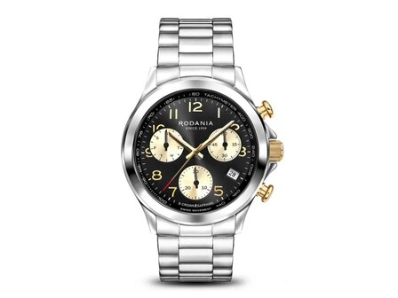 RODANIA SWISS MADE HEREN - PVD plaqu&eacute; / Edelstaal | Rodania 1930 Swiss Made