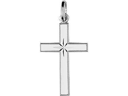Hanger Kruisje - (AG) Robbez Masson | (AG) Zilver Collection VS