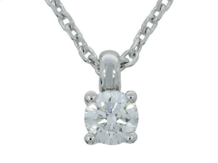 Hanger Briljant - 18kt Geelgoud | COLLECTION VANSCHOENWINKEL