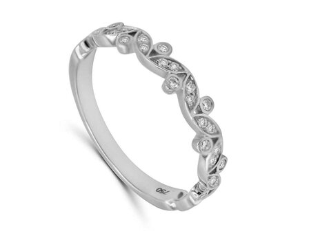 Ring briljant - 18kt Witgoud | COLLECTION VANSCHOENWINKEL