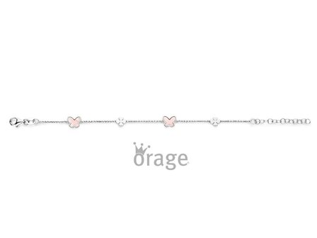 Oorbellen kinder afhanger - Orage Kids Silver | (Ag) Orage Zilver
