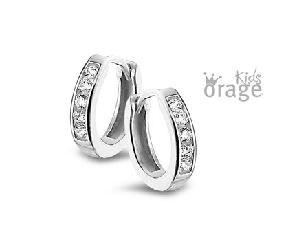 Oorbellen creolen - Orage Silver Jewellery | (Ag) Orage Zilver