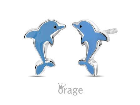 Oorbellen kinderfiguur - Orage Kids Silver | (Ag) Orage Zilver